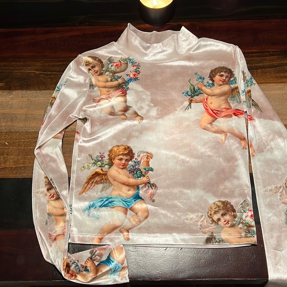 'Minga London' Small Angel Long Sleeve Top